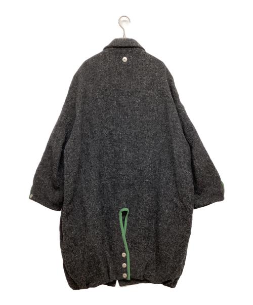 Omar Afridi（オマールアフリディ）Omar Afridi (オマールアフリディ) ディストーテッドコクーンコート グレー サイズ:SIZE　46の古着・服飾アイテム