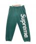 SUPREME（シュプリーム）の古着「Satin Applique Sweatpant」｜グリーン