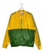 adidas×WALES BONNERアディダス×ウェールズボナー）の古着「NEW KNIT TRACK TOP」｜イエロー×グリーン