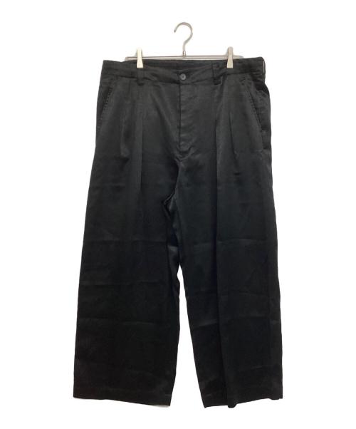 MAISON SPECIAL（メゾンスペシャル）MAISON SPECIAL (メゾンスペシャル) Tow-Tuck Wide Pants ブラック サイズ:SIZE 1の古着・服飾アイテム