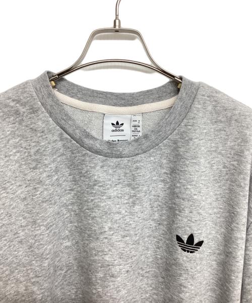 adidas（アディダス）adidas (アディダス) WALES BONNER (ウェールズボナー) L/S G CREW グレー サイズ:SIZE 4XLの古着・服飾アイテム