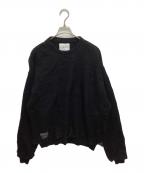 WTAPSダブルタップス）の古着「OBSVR SWEATER」｜ブラック