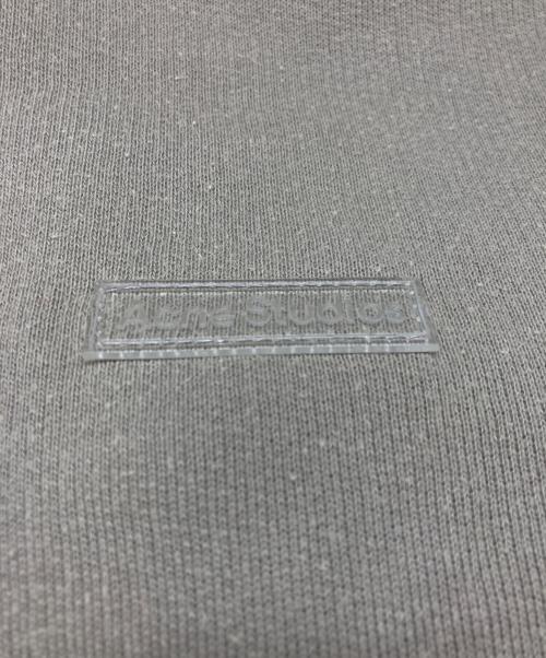 Acne studios（アクネ ストゥディオズ）Acne studios (アクネ ストゥディオス) フーデッドセーター コンクリートグレー サイズ:SIZE Lの古着・服飾アイテム
