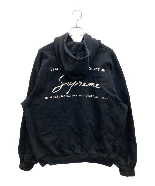 SUPREME（シュプリーム）SUPREME (シュプリーム) MARTINE ROSE (マーティン・ローズ) Hooded Sweatshirt ブラック サイズ:SIZE XLの古着・服飾アイテム