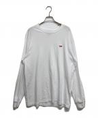 SUPREMEシュプリーム）の古着「Small Box L/S Tee」｜ホワイト