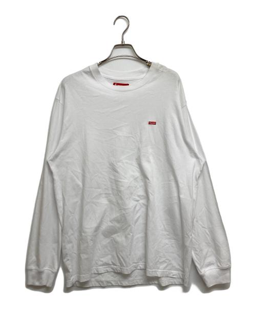 SUPREME（シュプリーム）SUPREME (シュプリーム) Small Box L/S Tee ホワイト サイズ:SIZE Mの古着・服飾アイテム