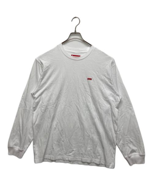 SUPREME（シュプリーム）SUPREME (シュプリーム) Small Box L/S Tee ホワイト サイズ:SIZE Mの古着・服飾アイテム