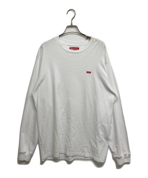 SUPREME（シュプリーム）SUPREME (シュプリーム) Small Box L/S Tee ホワイト サイズ:SIZE Mの古着・服飾アイテム