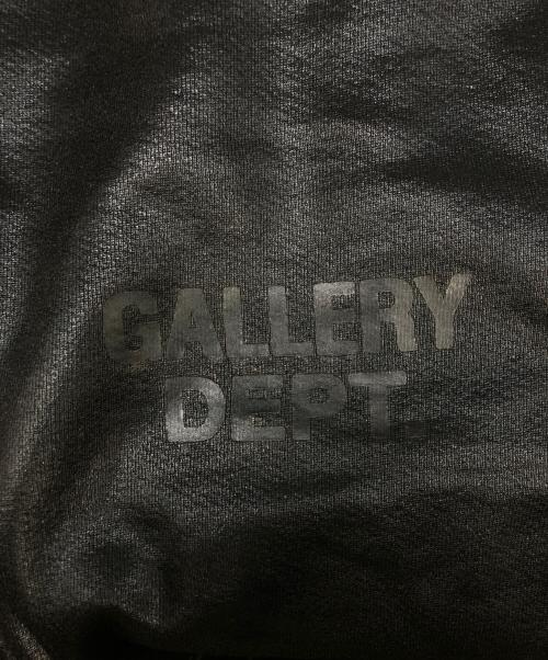 GALLERY DEPT（ギャラリー デプト）GALLERY DEPT (ギャラリー デプト) GDロゴコーティングスウェットパンツ ブラック サイズ:SIZE XLの古着・服飾アイテム