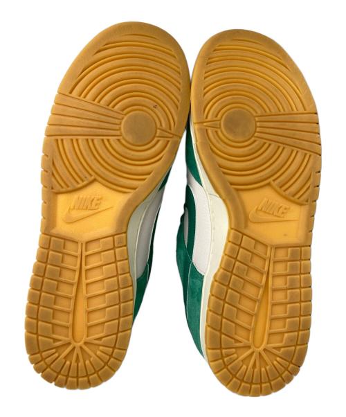 NIKE（ナイキ）NIKE (ナイキ) DUNK LOW SE グリーン×ホワイト サイズ:29の古着・服飾アイテム