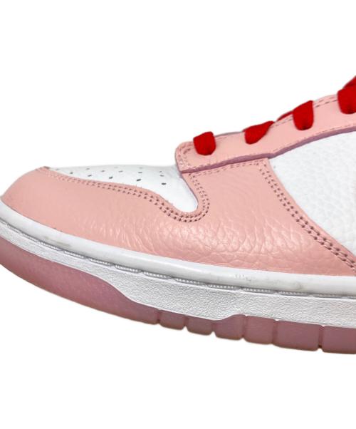 NIKE BY YOU（ナイキバイユー）NIKE BY YOU (ナイキバイユー) DUNK LOW ホワイト×ピンク サイズ:SIZE US11の古着・服飾アイテム