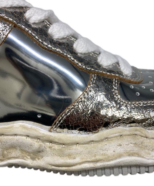 MIHARA YASUHIRO（ミハラヤスヒロ）MIHARA YASUHIRO (ミハラヤスヒロ) WAYNE OG Sole Cracking Leather Low-top Sneaker シルバー サイズ:SIZE 45の古着・服飾アイテム