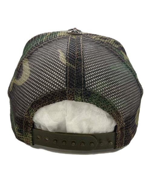 CHROME HEARTS（クロムハーツ）CHROME HEARTS (クロムハーツ) CHロゴトラッカーキャップ オリーブの古着・服飾アイテム