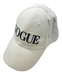 BALENCIAGA×VOGUE（バレンシアガ×ヴォーグ）の古着「ベースボールキャップ」｜ホワイト