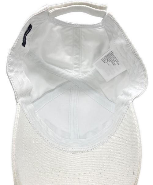 BALENCIAGA（バレンシアガ）BALENCIAGA (バレンシアガ) VOGUE (ヴォーグ) ベースボールキャップ ホワイト サイズ:SIZE L（59cm）の古着・服飾アイテム
