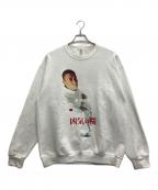 WACKO MARIA×凶気の桜ワコマリア×）の古着「コラボプリントスウェット」｜ホワイト