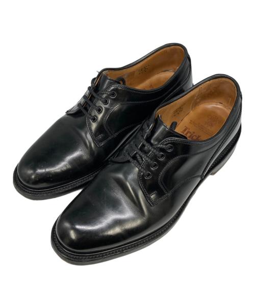 Tricker's（トリッカーズ）Tricker's (トリッカーズ) プレーントゥ レザーシューズ ブラック サイズ:SIZE 7の古着・服飾アイテム