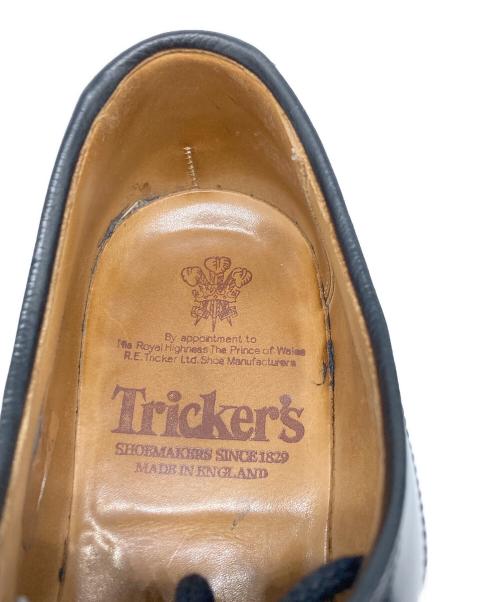 Tricker's（トリッカーズ）Tricker's (トリッカーズ) プレーントゥ レザーシューズ ブラック サイズ:SIZE 7の古着・服飾アイテム