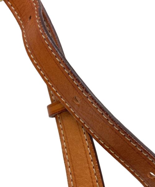 CELINE（セリーヌ）CELINE (セリーヌ) マカダム柄サークルロゴショルダーバッグ ブラウンの古着・服飾アイテム