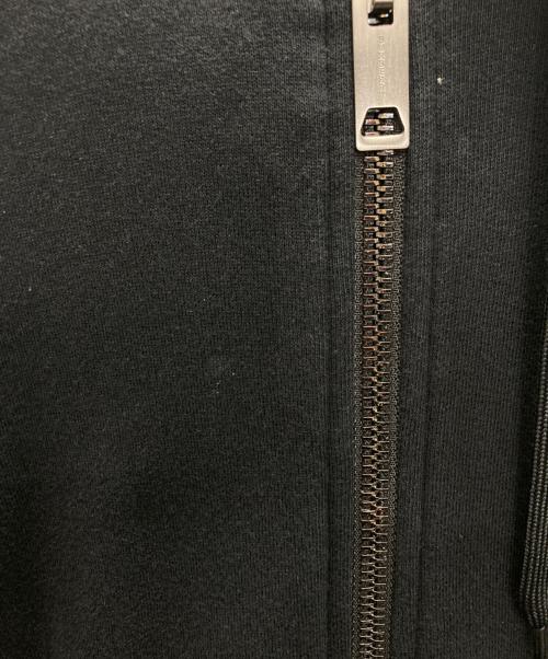 BURBERRY LONDON（バーバリーロンドン）BURBERRY LONDON (バーバリーロンドン) LOGOPRINT VINTAGE CHECK PANEL ZIP HOODIE ブラック サイズ:SIZE XLの古着・服飾アイテム