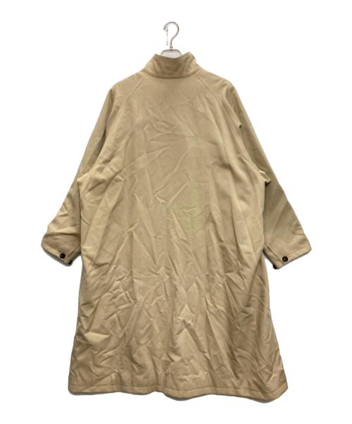 CABAN（キャバン）CABAN (キャバン) ウールギャバジン スタンドカラーコート ベージュ サイズ:SIZE Mの古着・服飾アイテム