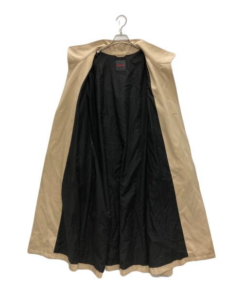 CABAN（キャバン）CABAN (キャバン) ウールギャバジン スタンドカラーコート ベージュ サイズ:SIZE Mの古着・服飾アイテム