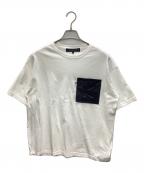 ANREALAGEアンリアレイジ）の古着「PATCHWORK POCKET TEE」｜ホワイト