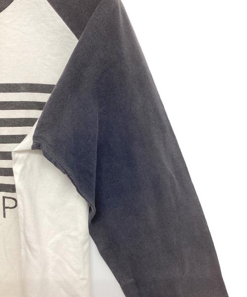 giant（ジャイアント）GIANT (ジャイアント) ラグランカットソー ホワイト サイズ:SIZE Lの古着・服飾アイテム