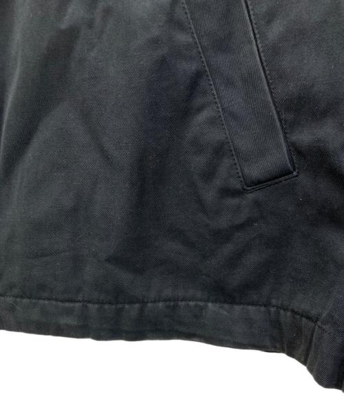 COMME des GARCONS HOMME（コムデギャルソン オム）COMME des GARCONS HOMME (コムデギャルソン オム) コットンジップアップジャケット ブラック サイズ:SIZE Mの古着・服飾アイテム