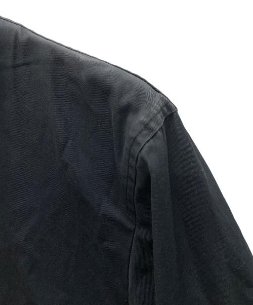 COMME des GARCONS HOMME（コムデギャルソン オム）COMME des GARCONS HOMME (コムデギャルソン オム) コットンジップアップジャケット ブラック サイズ:SIZE Mの古着・服飾アイテム