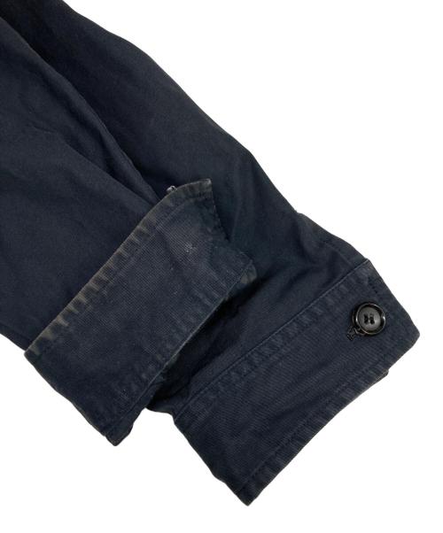 COMME des GARCONS HOMME（コムデギャルソン オム）COMME des GARCONS HOMME (コムデギャルソン オム) コットンジップアップジャケット ブラック サイズ:SIZE Mの古着・服飾アイテム