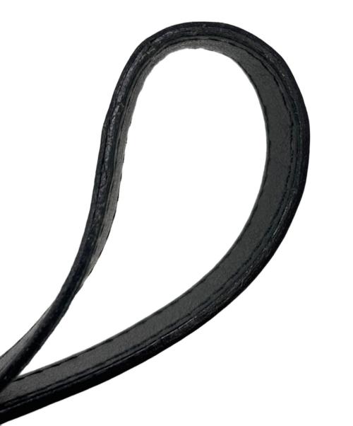 GUCCI（グッチ）GUCCI (グッチ) GGキャンバスハンドバッグ グレー×ブラックの古着・服飾アイテム