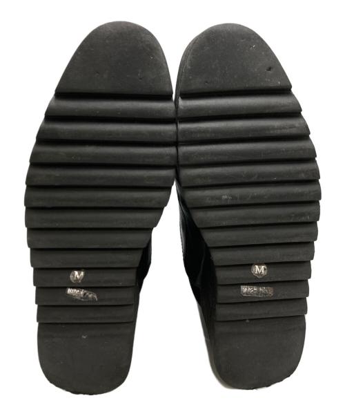 gomme（ゴム）gomme (ゴム) ソックスブーツ ブラック サイズ:SIZE Mの古着・服飾アイテム