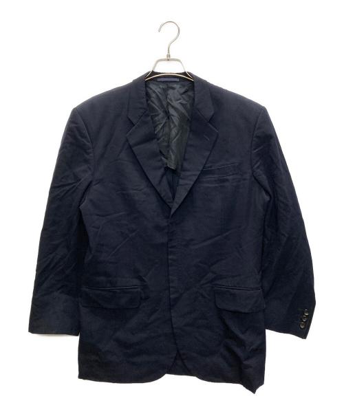 COMME des GARCONS HOMME（コムデギャルソン オム）COMME des GARCONS HOMME (コムデギャルソン オム) フロントジップジップテーラードジャケット ネイビー サイズ:SIZE Sの古着・服飾アイテム