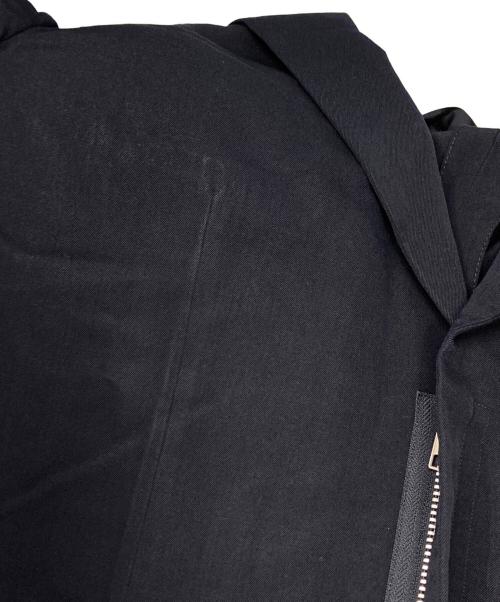 COMME des GARCONS HOMME（コムデギャルソン オム）COMME des GARCONS HOMME (コムデギャルソン オム) フロントジップジップテーラードジャケット ネイビー サイズ:SIZE Sの古着・服飾アイテム