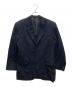 COMME des GARCONS HOMME（コムデギャルソン オム）の古着「フロントジップジップテーラードジャケット」｜ネイビー