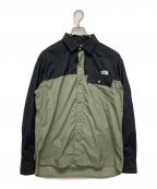THE NORTH FACEザ ノース フェイス）の古着「L/S NUPTSE SHIRT」｜カーキ