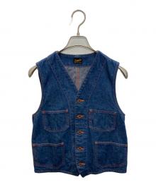 TENDERLOIN（テンダーロイン）の古着「デニムベスト」｜インディゴ