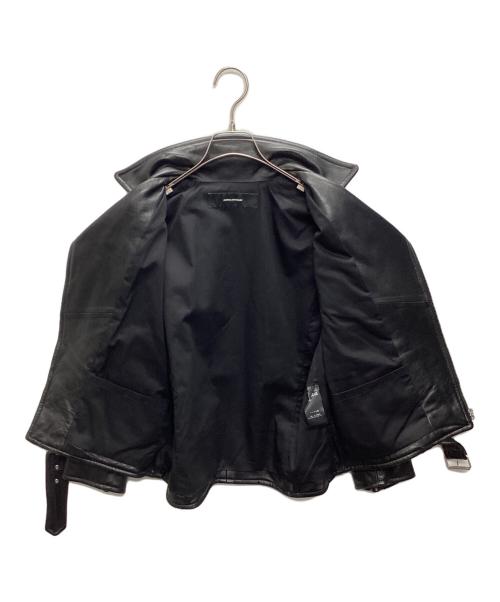JOURNAL STANDARD（ジャーナルスタンダード）JOURNAL STANDARD (ジャーナルスタンダード) ラムレザーライダースジャケット ブラック サイズ:SIZE Mの古着・服飾アイテム