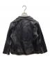 JOURNAL STANDARD (ジャーナルスタンダード) ラムレザーライダースジャケット ブラック サイズ:SIZE M：6000円