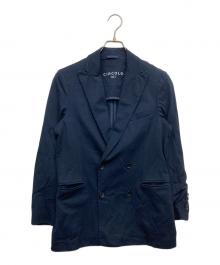 CIRCOLO 1901（チルコロ1901）の古着「ダブルジャケット」｜ネイビー
