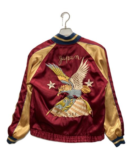 東洋エンタープライズ（トウヨウエンタープライズ）東洋エンタープライズ (トウヨウエンタープライズ) リバーシブルスカジャン アイボリー×レッド サイズ:SIZE Sの古着・服飾アイテム