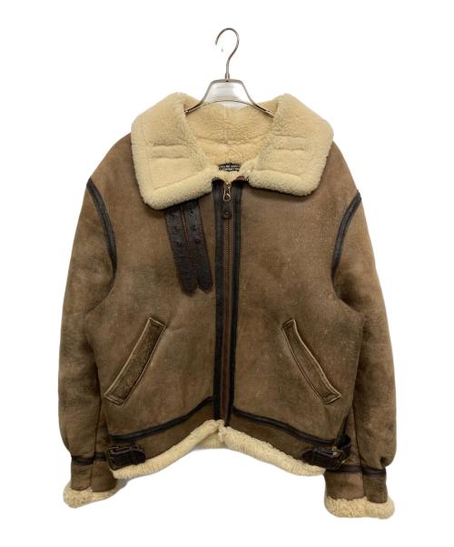 AVIREX（アヴィレックス）AVIREX (アヴィレックス) B-3フライトジャケット ベージュ サイズ:SIZE 42の古着・服飾アイテム