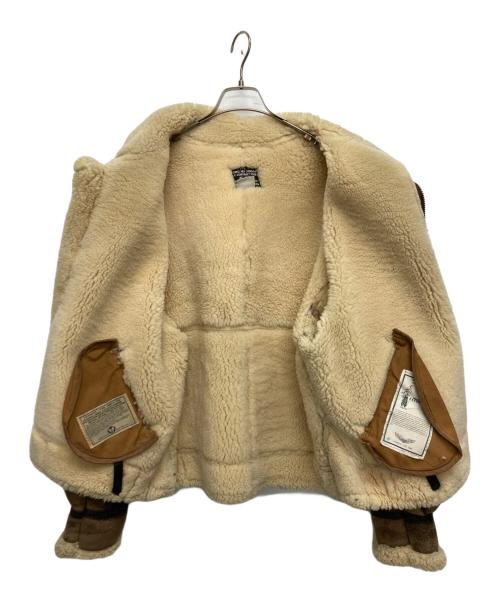 AVIREX（アヴィレックス）AVIREX (アヴィレックス) B-3フライトジャケット ベージュ サイズ:SIZE 42の古着・服飾アイテム