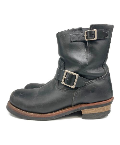 RED WING（レッドウィング）RED WING (レッドウィング) エンジニアブーツ ブラック サイズ:EUR41.5の古着・服飾アイテム