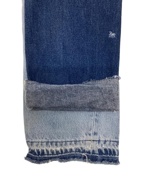 GALLERY DEPT（ギャラリー デプト）GALLERY DEPT (ギャラリー デプト) ツーフェイスリメイクデニムパンツ インディゴ サイズ:SIZE 36の古着・服飾アイテム