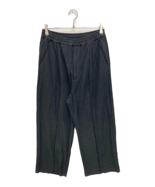 MAISON SPECIAL（メゾンスペシャル）MAISON SPECIAL (メゾンスペシャル) Crush Sweat Prime Wide Pin tuck Easy Pants ブラック サイズ:SIZE1の古着・服飾アイテム