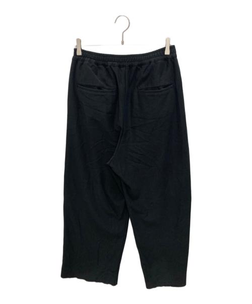 MAISON SPECIAL（メゾンスペシャル）MAISON SPECIAL (メゾンスペシャル) Crush Sweat Prime Wide Pin tuck Easy Pants ブラック サイズ:SIZE1の古着・服飾アイテム