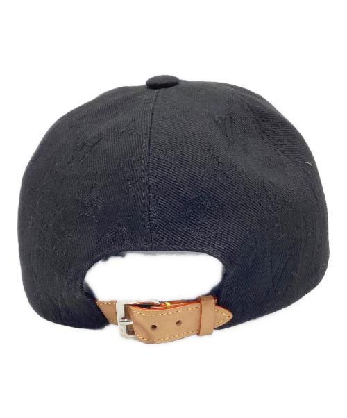 LOUIS VUITTON（ルイ ヴィトン）LOUIS VUITTON (ルイ ヴィトン) キャップ・モノグラム エッセンシャル ブラックの古着・服飾アイテム