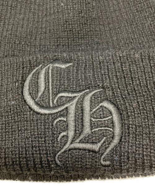 CHROME HEARTS（クロムハーツ）CHROME HEARTS (クロムハーツ) CHロゴウールビーニー ブラック サイズ:SIZE Freeの古着・服飾アイテム